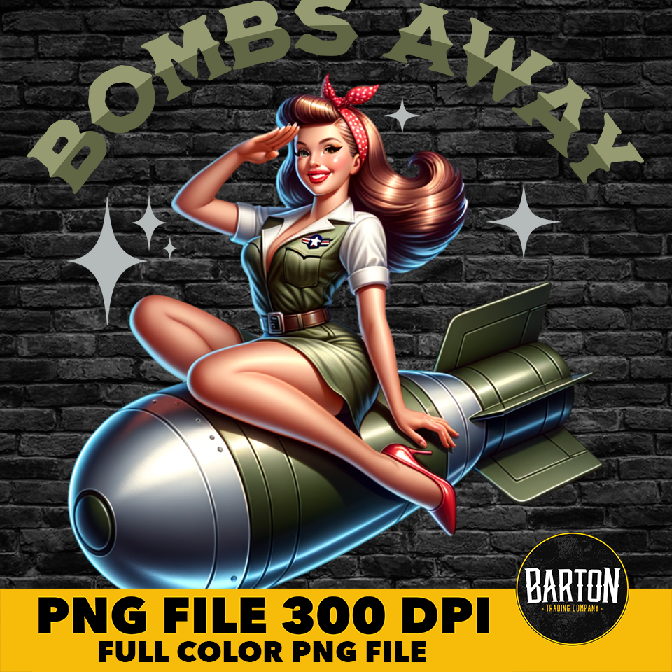 Bombs Away | DTF File