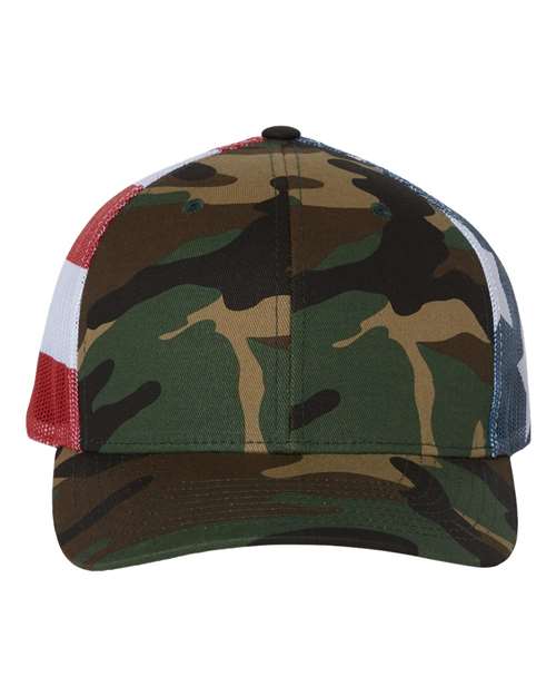 Printed Mesh Trucker Cap Richardson