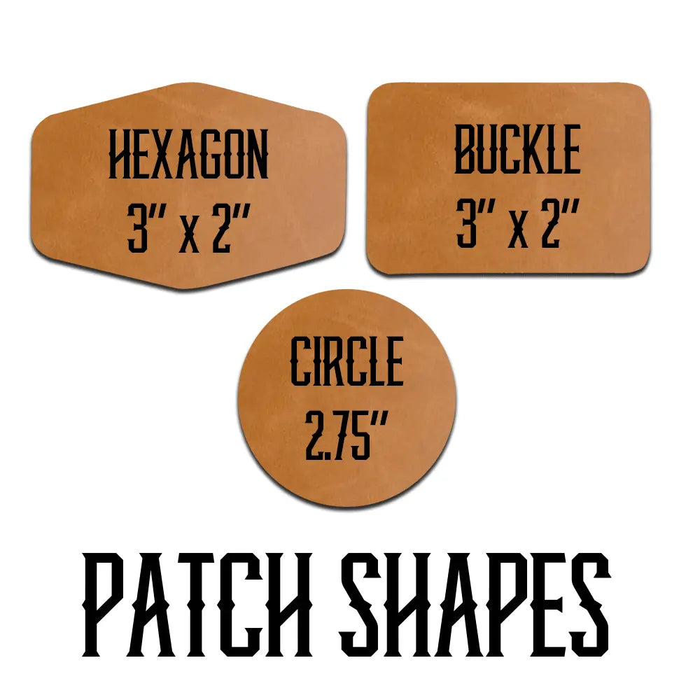 Custom Laser Engraved Leatherette Patches – Personalized & Durable Options - Barton Trading CO.